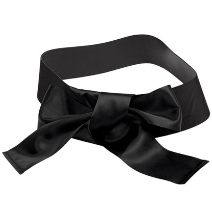 Chanel CC Logo Belt Ribbon Sash Fabric Leather Black