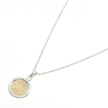 Hermes Sellier Necklace Gold — view 2