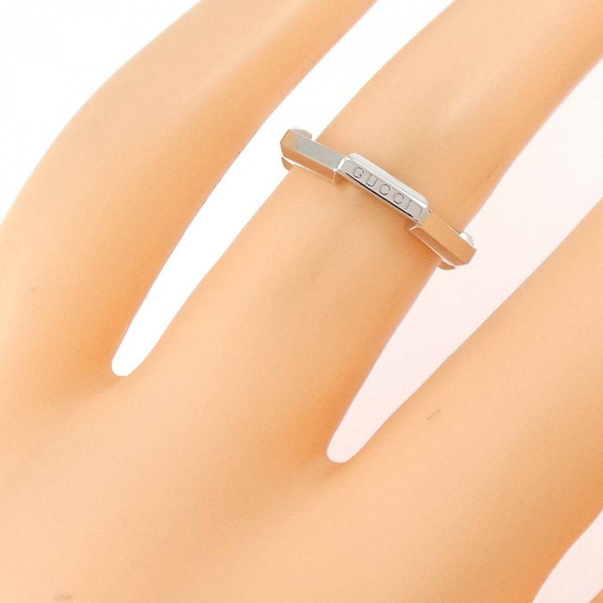 Gucci Mirror Ring White Gold — view 5