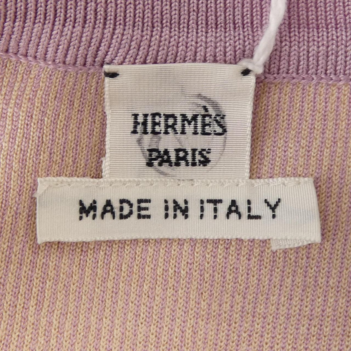 Hermes Knit Sweater Yellow — view 4