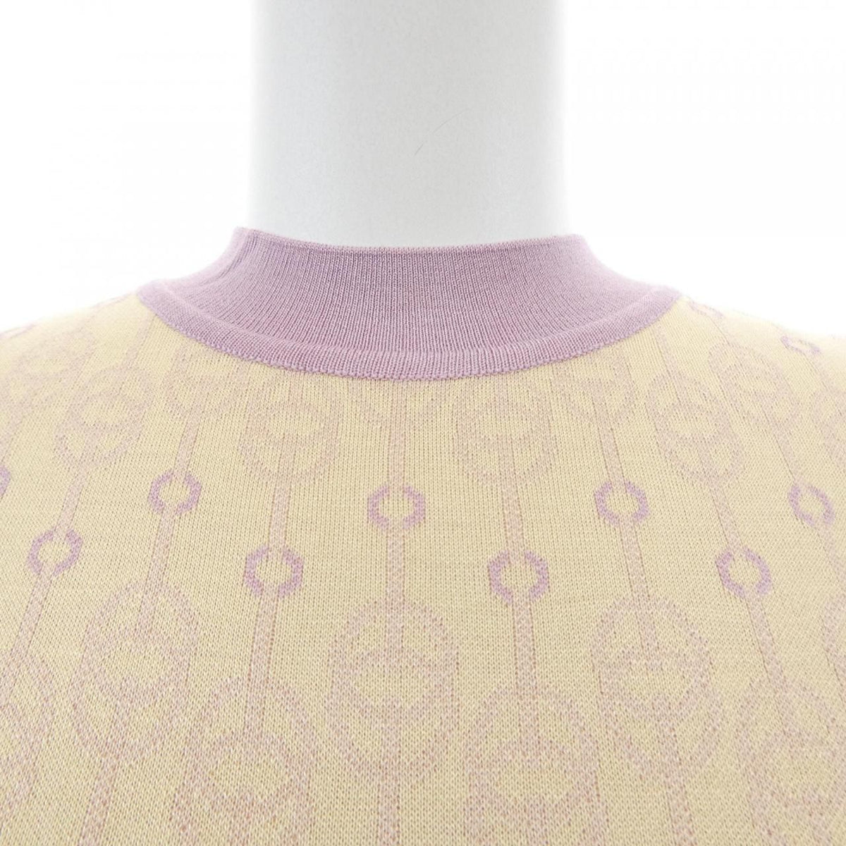 Hermes Knit Sweater Yellow — view 5
