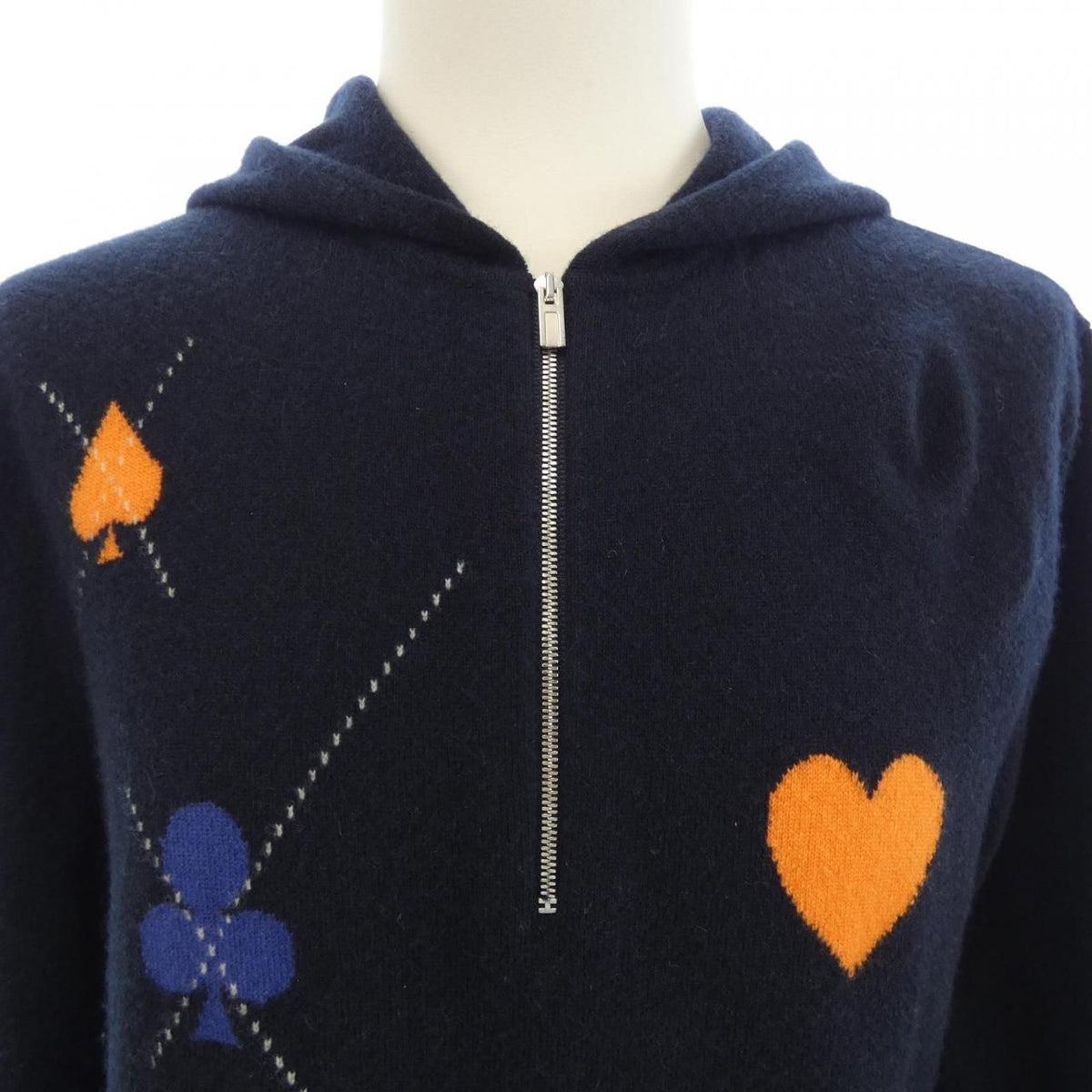 Hermes Hoodie Navy — view 5