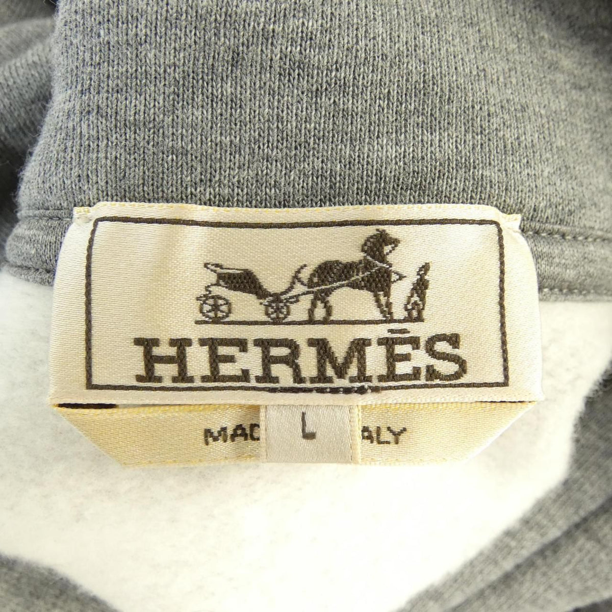 Hermes Hoodie Gray — view 4