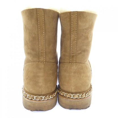 Chanel Short Boots Beige — view 5