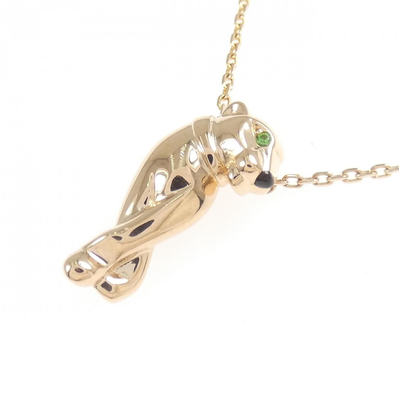 Cartier Panthere Necklace Gold — view 3