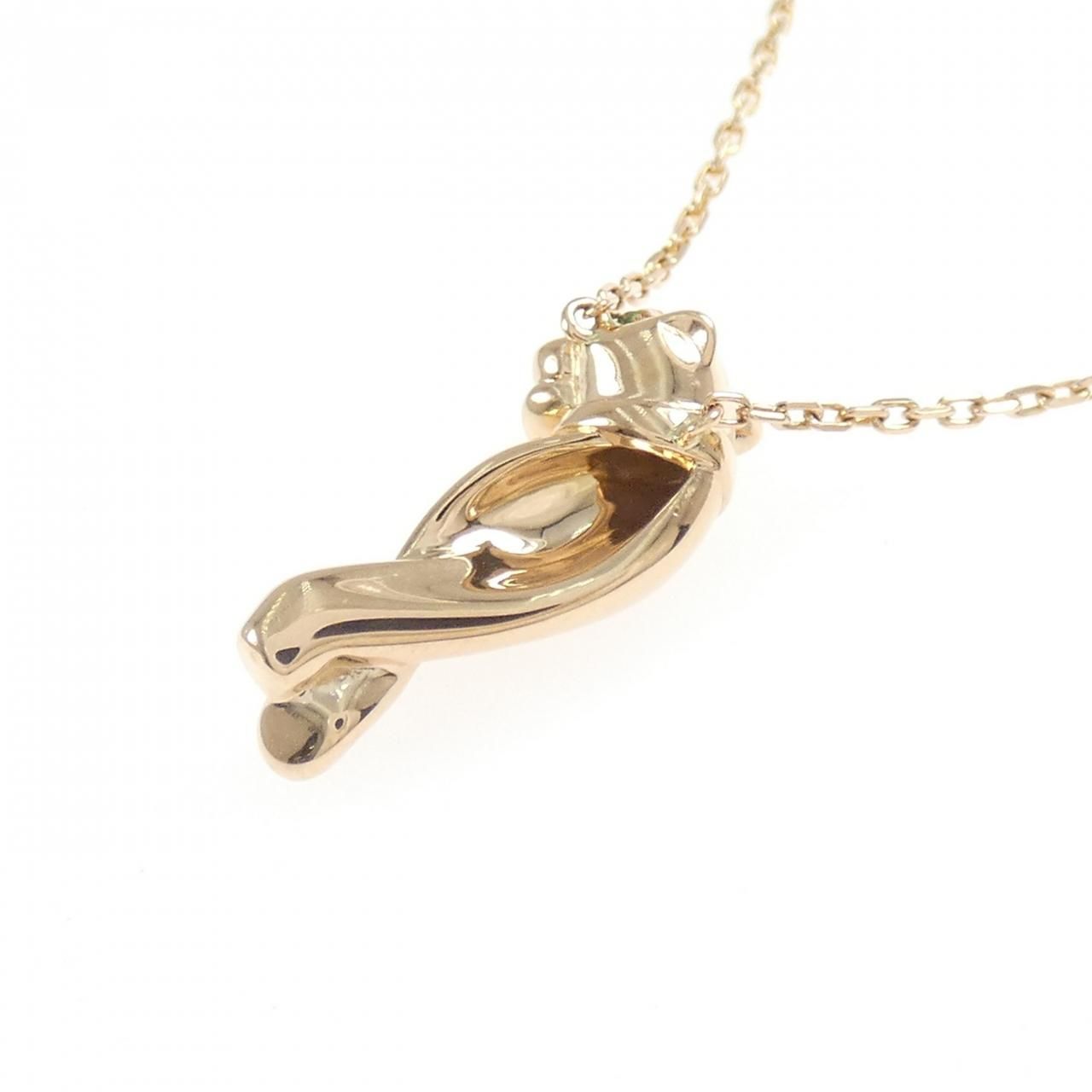 Cartier Panthere Necklace Gold — view 4