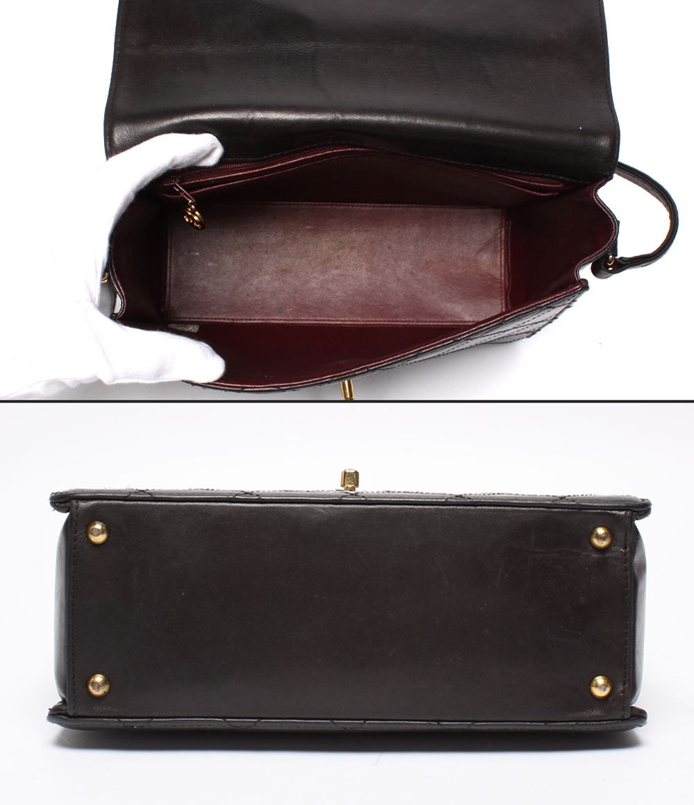 Chanel Shoulder Bag Gold Quilted Lambskin No 5 — view 3