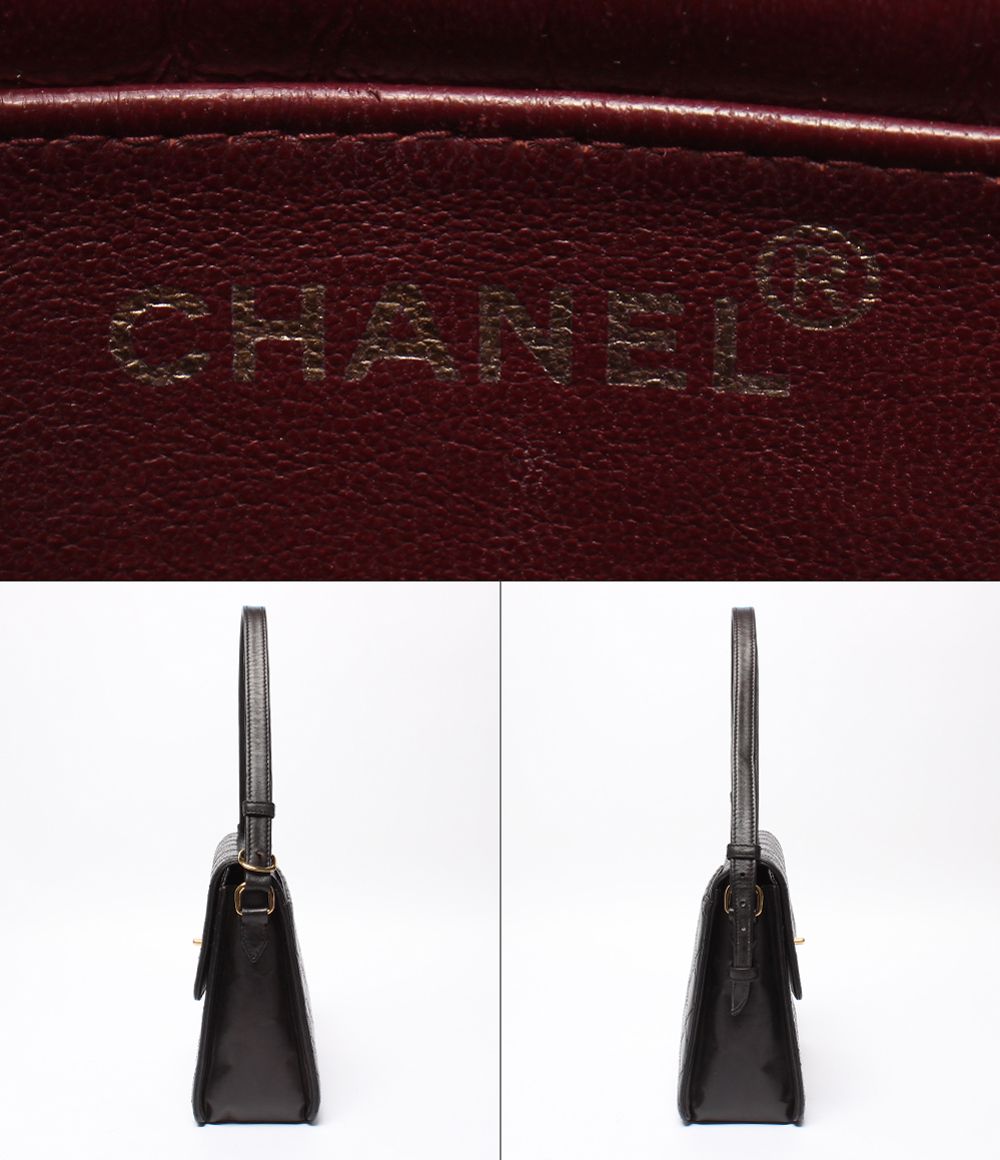 Chanel Shoulder Bag Gold Quilted Lambskin No 5 — view 4