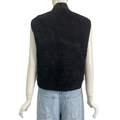 Fendi Vest Mink Leather Fur Ribbon Pearl — view 3