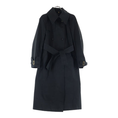Gucci Belted Long Trench Coat Black 38