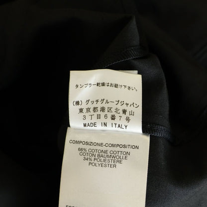 Gucci Belted Long Trench Coat Black 38 — view 8