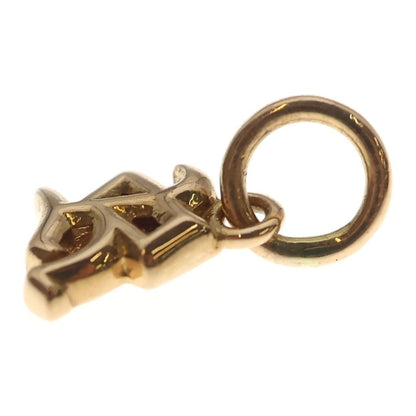 Chrome Hearts 22K Stack Alphabet Charm Initial Gold Pendant — view 3