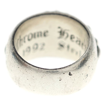 Chrome Hearts Flrl Floral Cross Ring Silver — view 2