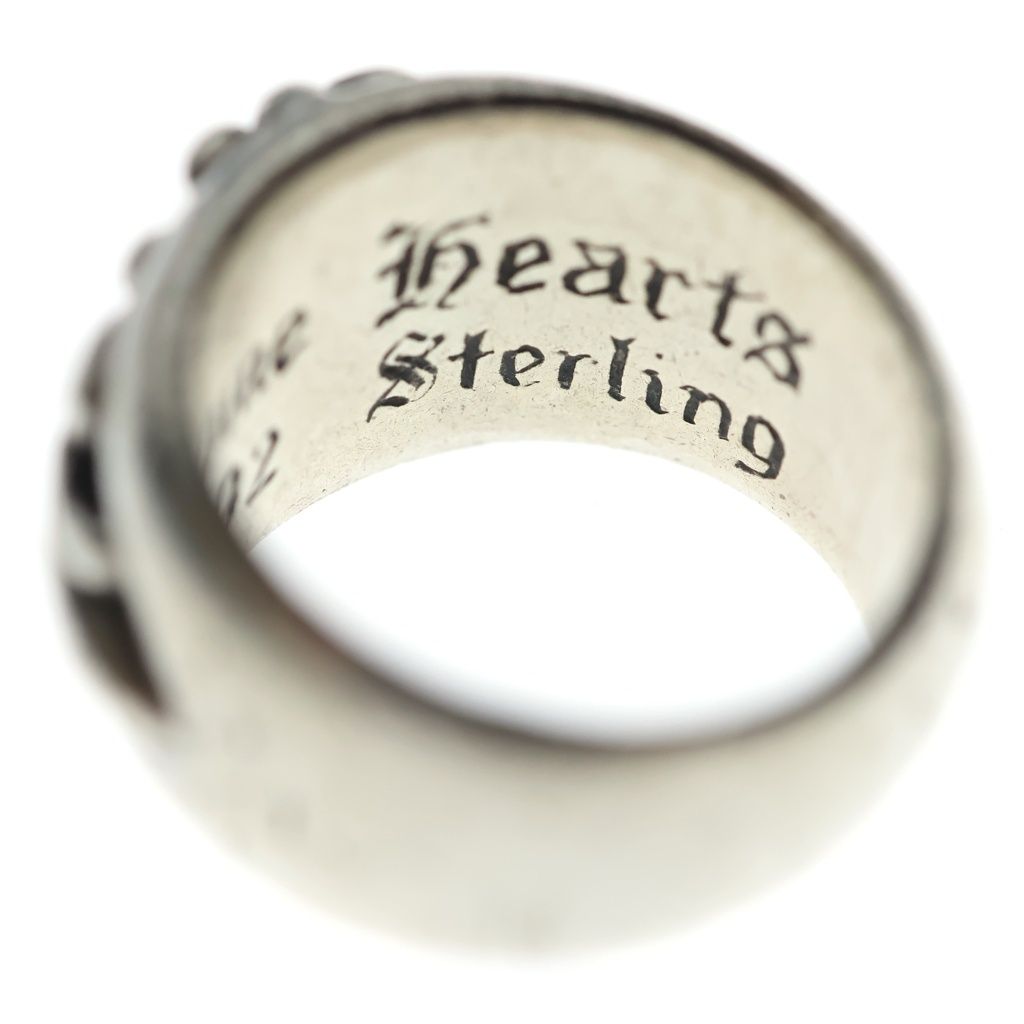 Chrome Hearts Flrl Floral Cross Ring Silver — view 6