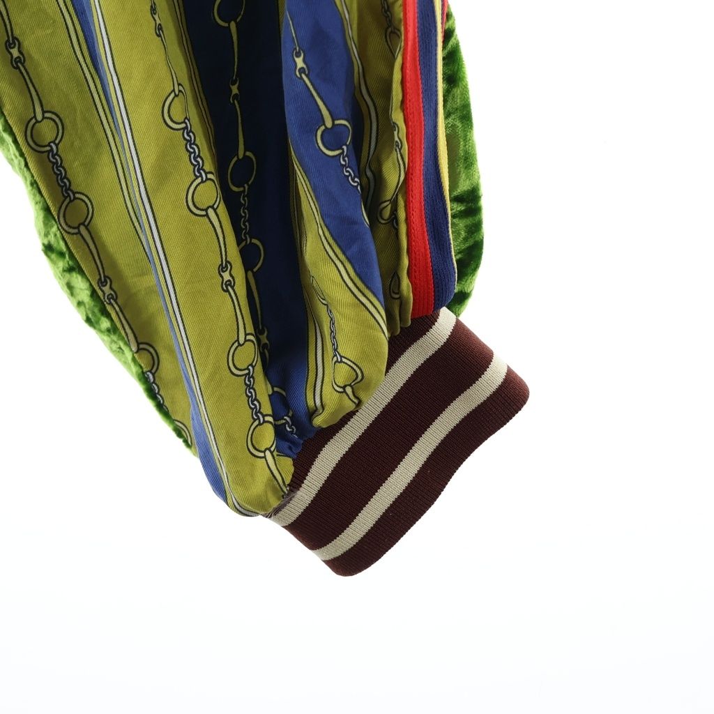 Gucci Mixed Media Jogger Pants Nylon Velour Contrast Side Line Sarouel Multi — view 5