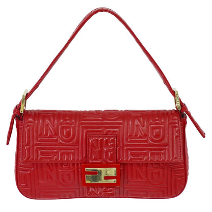 Fendi Mamma Bucket Shoulder Bag Leather