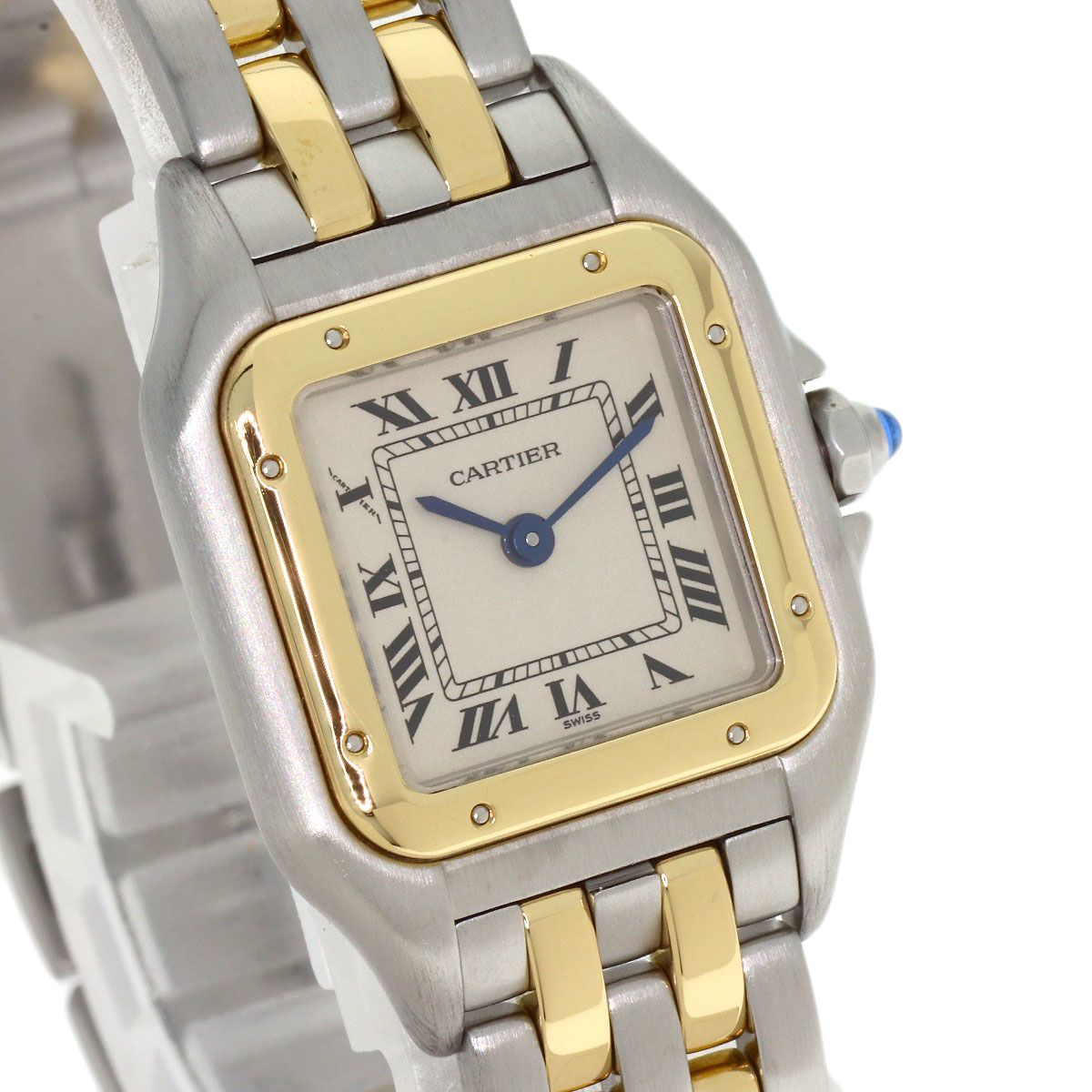Cartier Panthère SM 2 Row Watch SS Yellow Gold — view 4