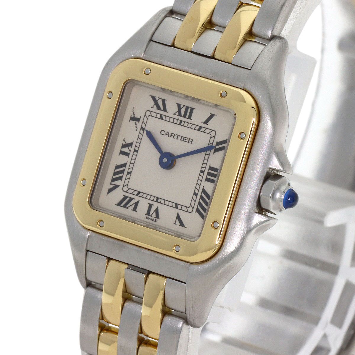 Cartier Panthère SM 2 Row Watch SS Yellow Gold — view 3