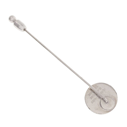 Hermes Sellier Pin Brooch Metal — view 2