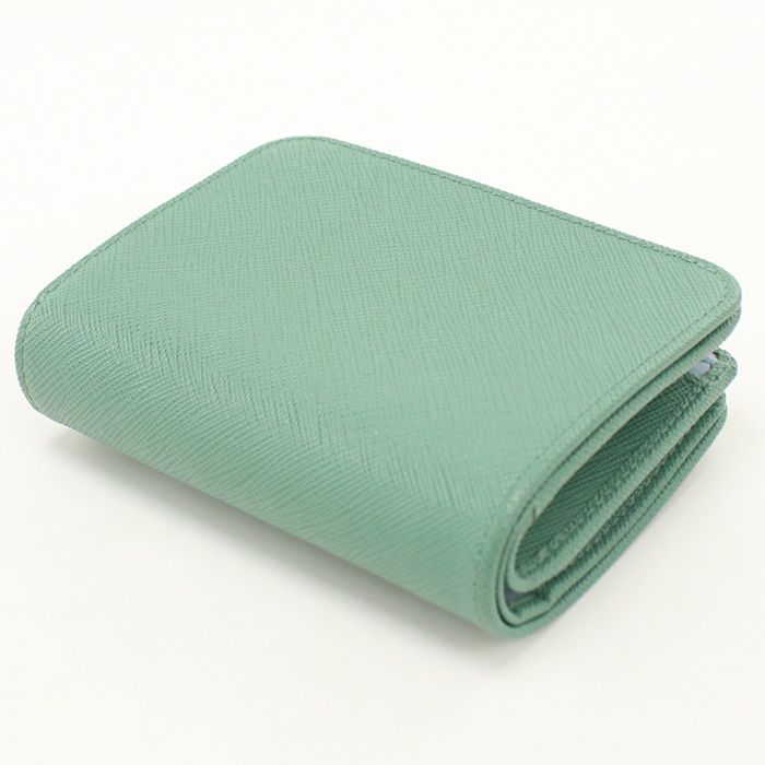 Prada Saffiano Tab Bifold Wallet Leather — view 2