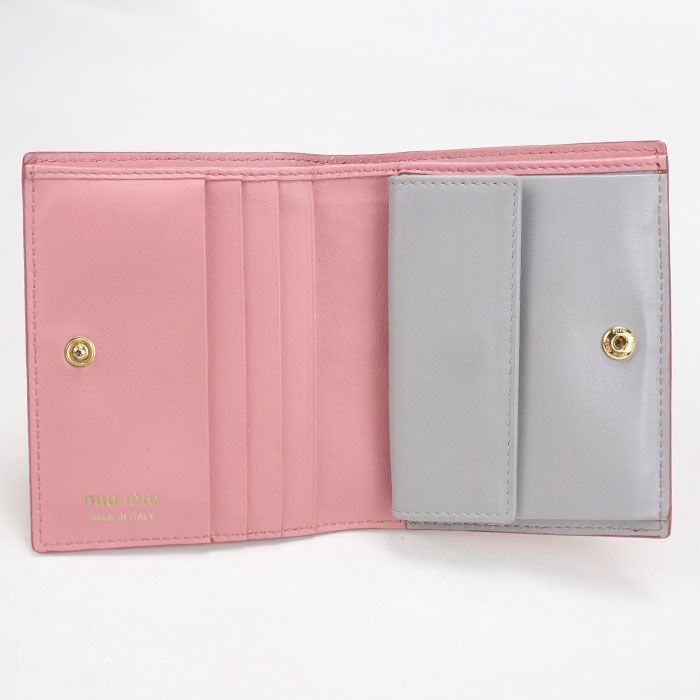 Miu Miu Bifold Wallet Leather — view 3