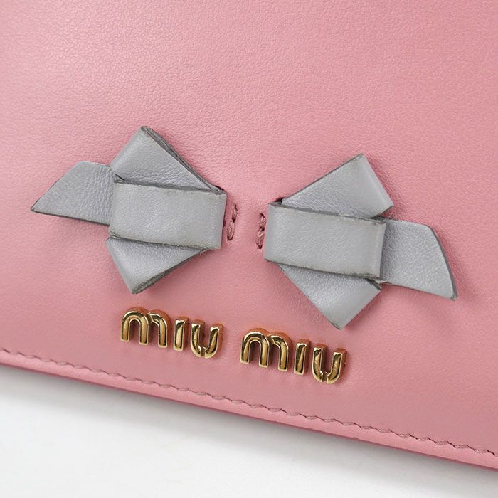 Miu Miu Bifold Wallet Leather — view 5
