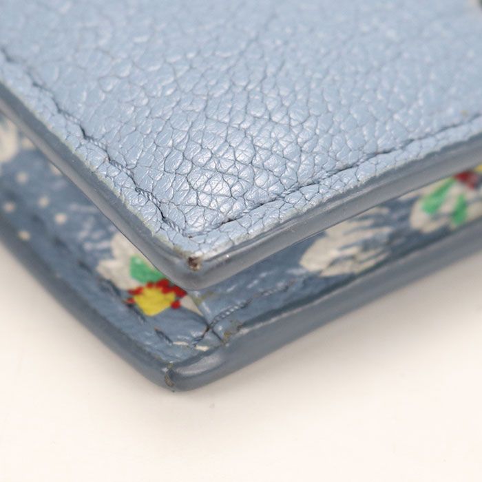 Miu Miu Bifold Wallet Madras Leather — view 6