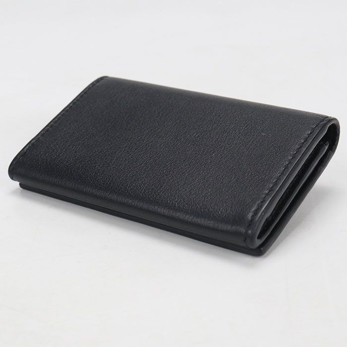 Prada Leather Card Case Business Holder Calfskin — view 2