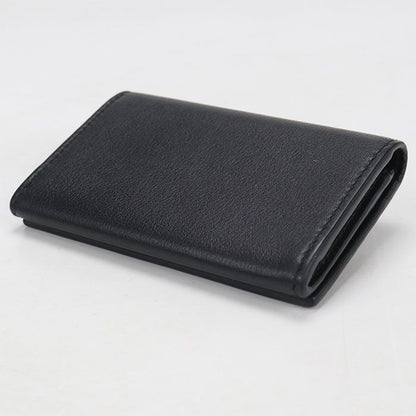 Prada Leather Card Case Business Holder Calfskin — view 2