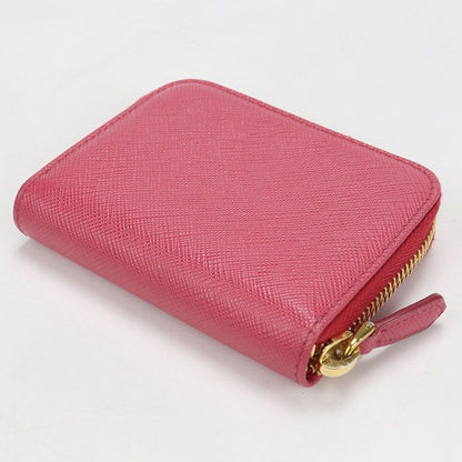 Prada Coin Case Saffiano Triangle 1 268 Purse Leather — view 2