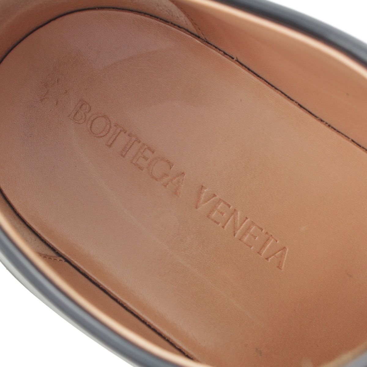 Bottega Veneta Swell Leather Platform Loafers Boots Shoes Black — view 7