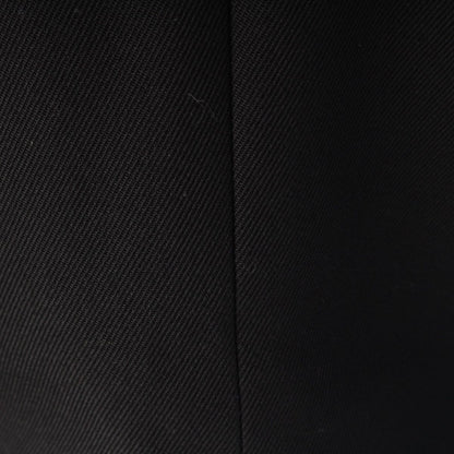 Saint Laurent Wool Cropped Jacket Black — view 8