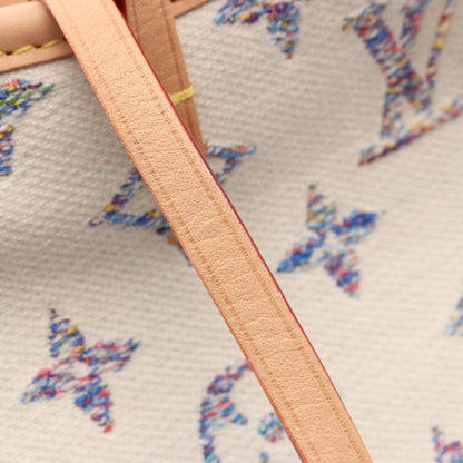 Louis Vuitton Shoulder Bag NMPM Monogram Jacquard Leather NM PM — view 8