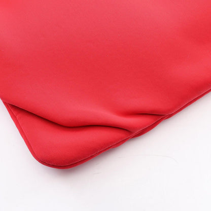 Hermes Pouch Neobain Red Polyamide Trousse Flat — view 5