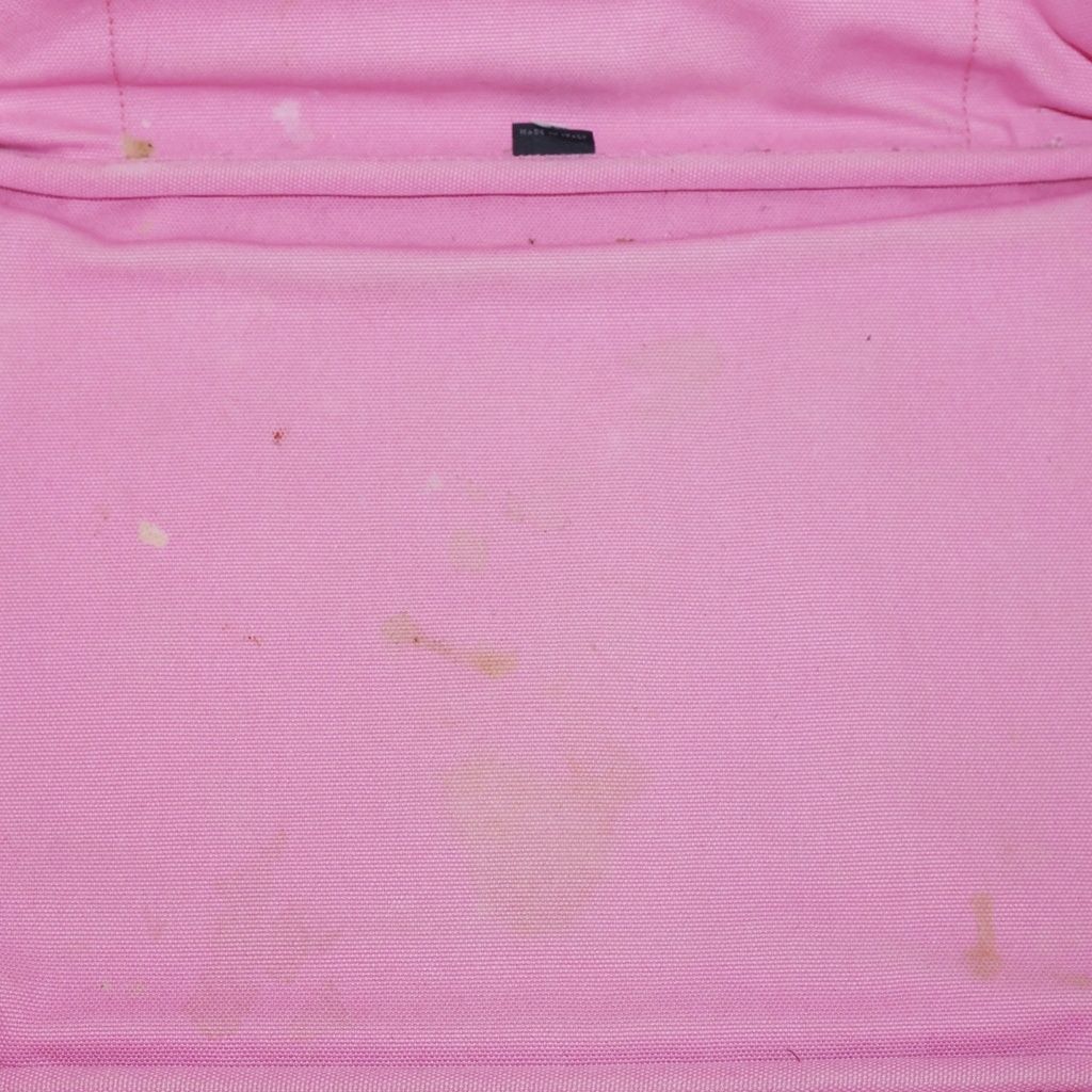 Prada Canapa Triangle Logo Canvas Tote Bag Pink — view 5