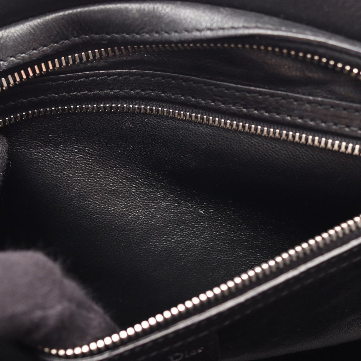 Dior Handbag My Frame Black Leather — view 5