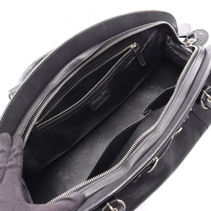 Dior Handbag My Frame Black Leather — view 3