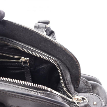 Dior Handbag My Frame Black Leather — view 7