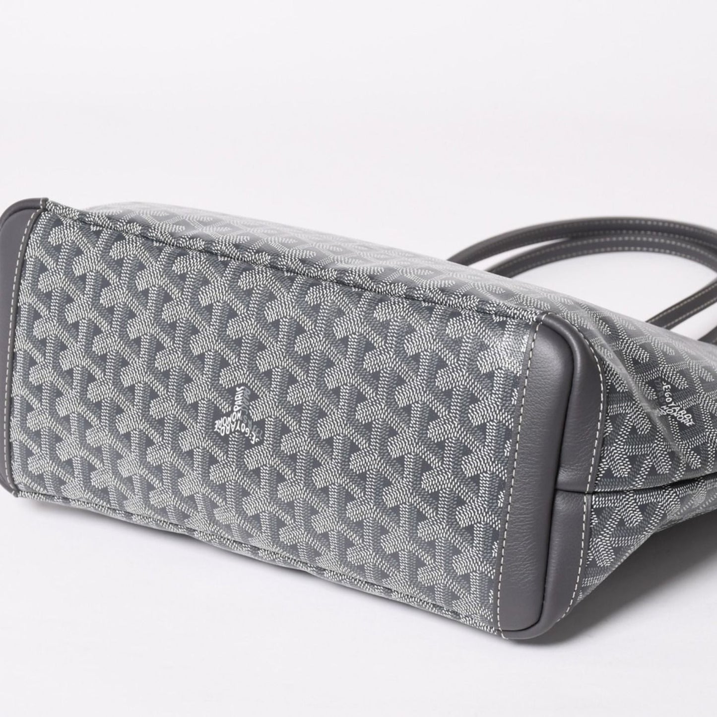 Goyard Artois Tote Bag Saint Louis PM Din Canvas Gray — view 5