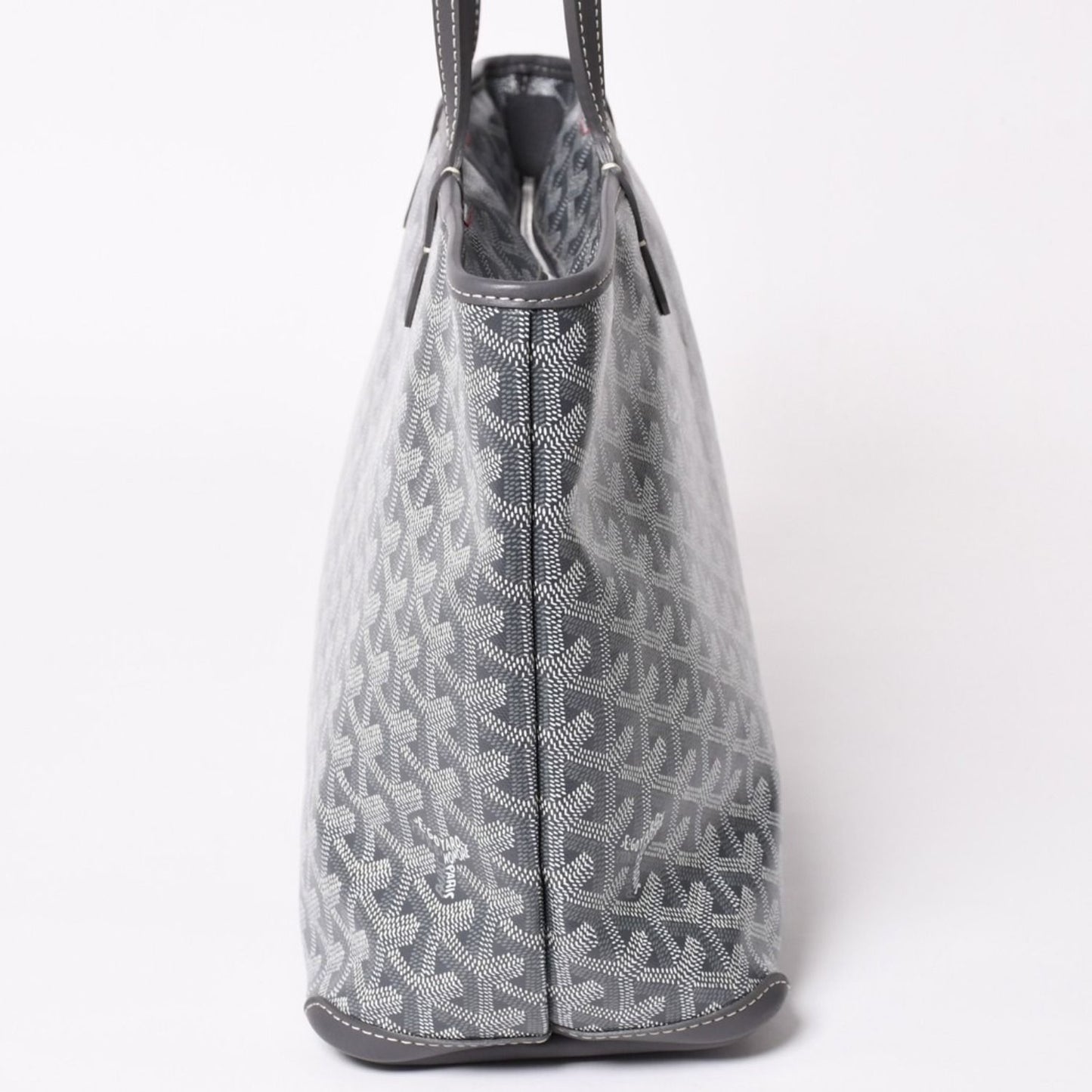 Goyard Artois Tote Bag Saint Louis PM Din Canvas Gray — view 4
