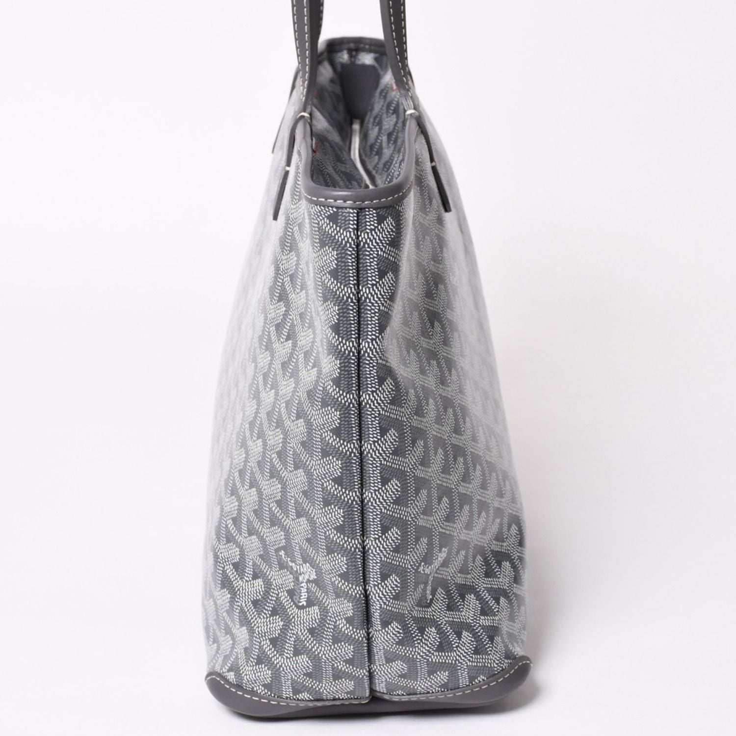 Goyard Artois Tote Bag Saint Louis PM Din Canvas Gray — view 4