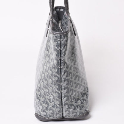 Goyard Artois Tote Bag Saint Louis PM Din Canvas Gray — view 4