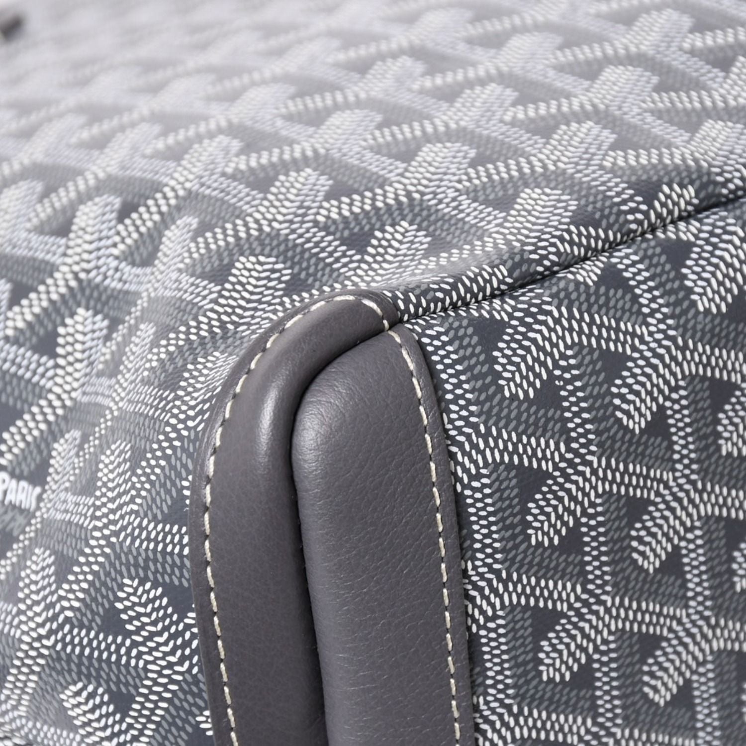 Goyard Artois Tote Bag Saint Louis PM Din Canvas Gray — view 7