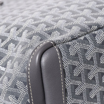 Goyard Artois Tote Bag Saint Louis PM Din Canvas Gray — view 7