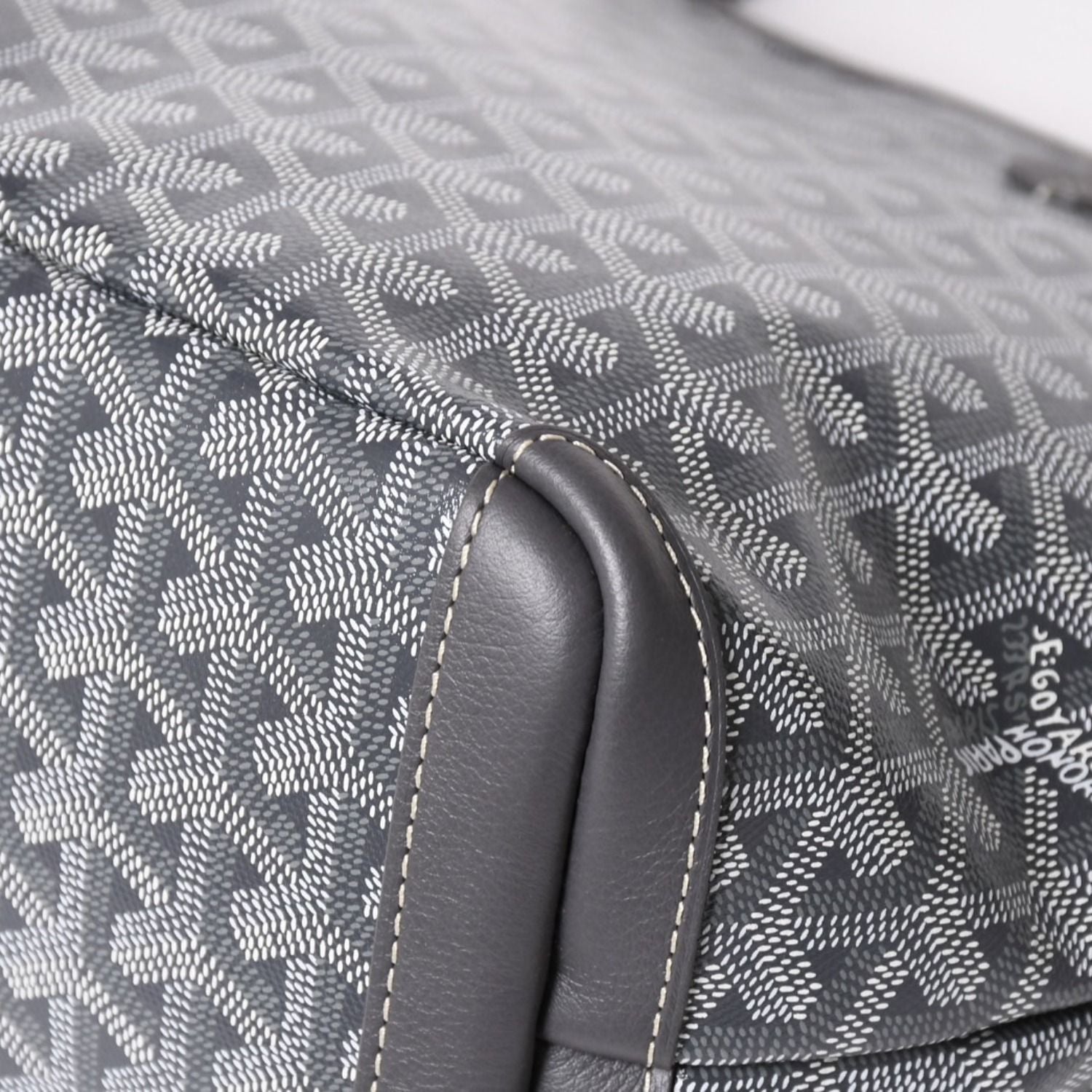 Goyard Artois Tote Bag Saint Louis PM Din Canvas Gray — view 6
