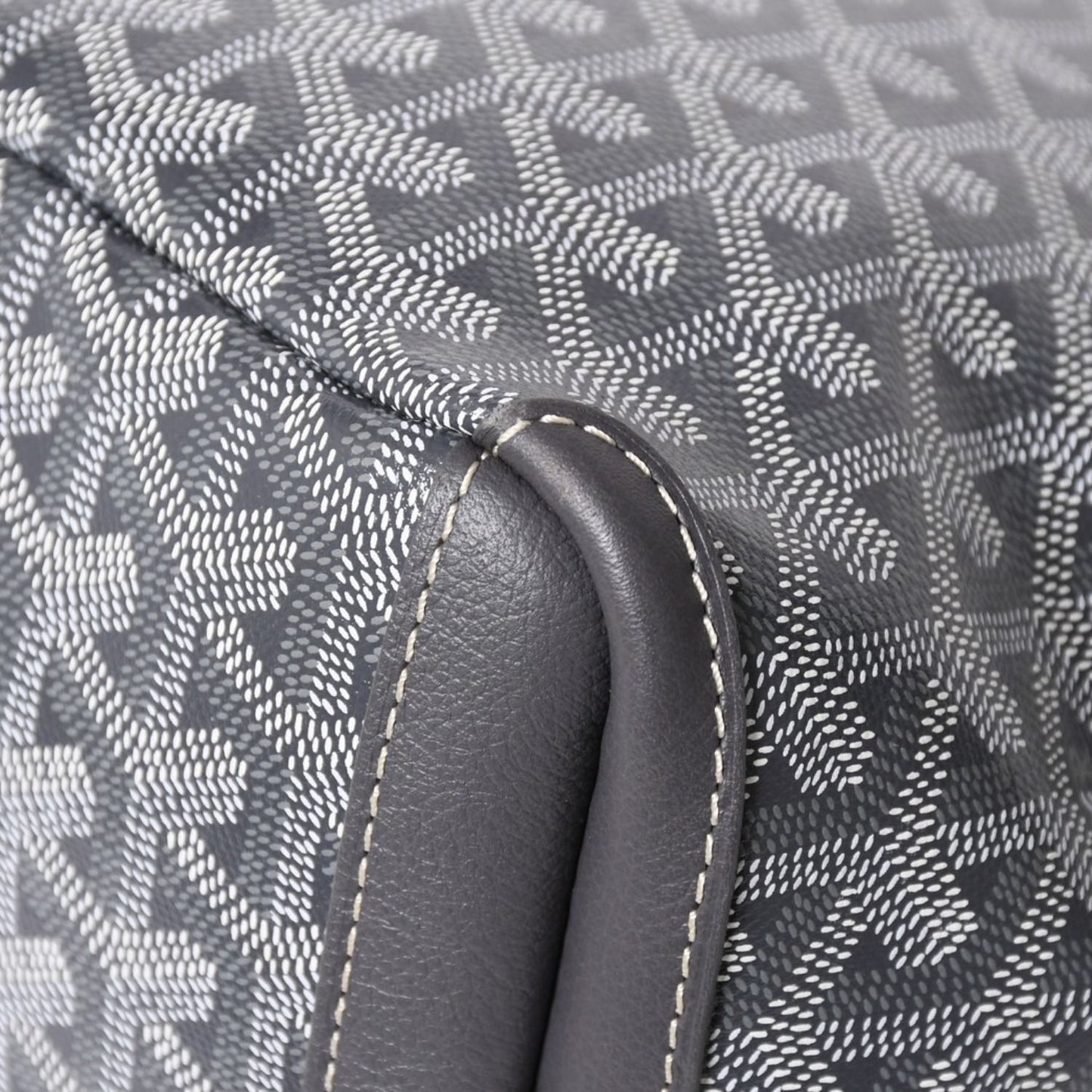 Goyard Artois Tote Bag Saint Louis PM Din Canvas Gray — view 8
