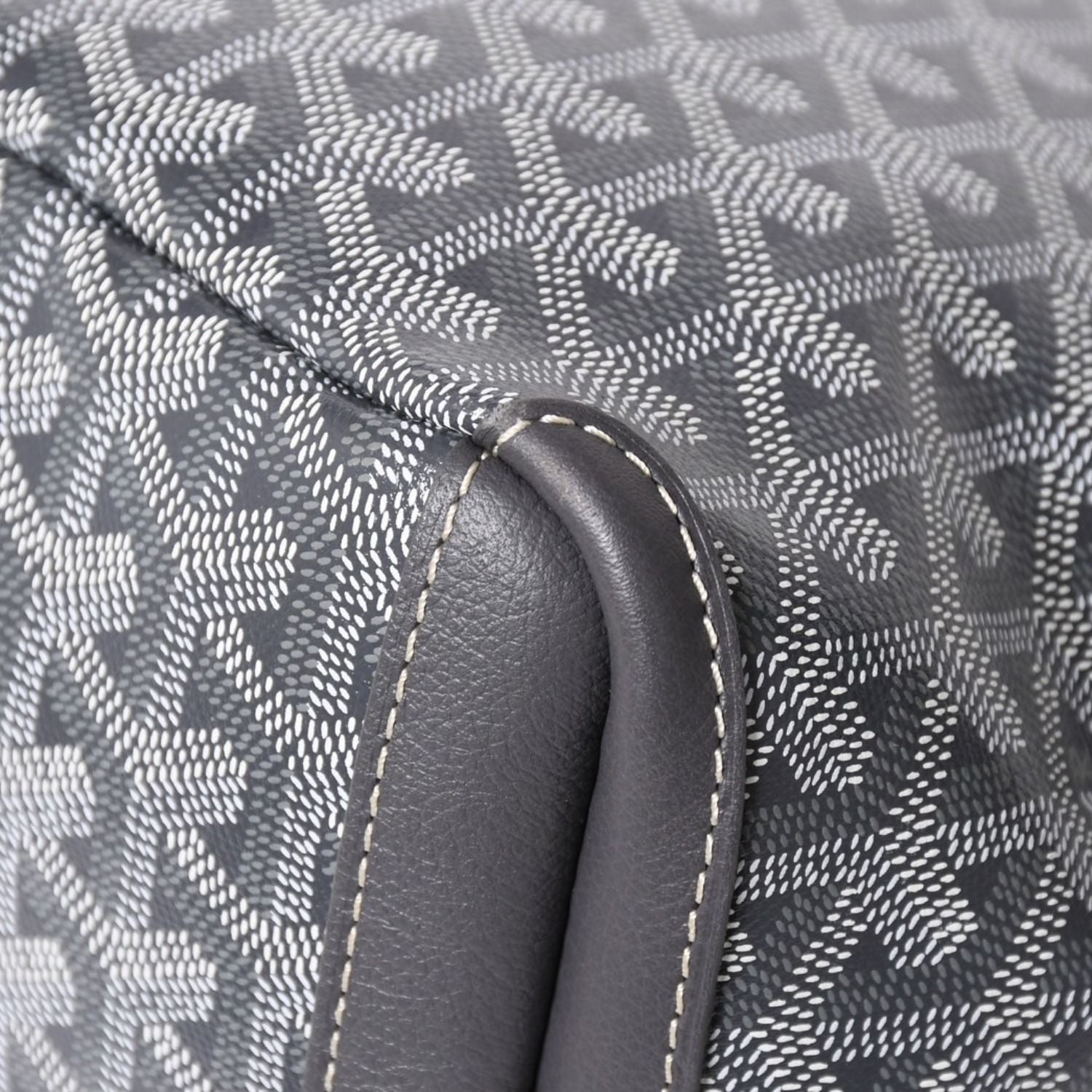 Goyard Artois Tote Bag Saint Louis PM Din Canvas Gray — view 8