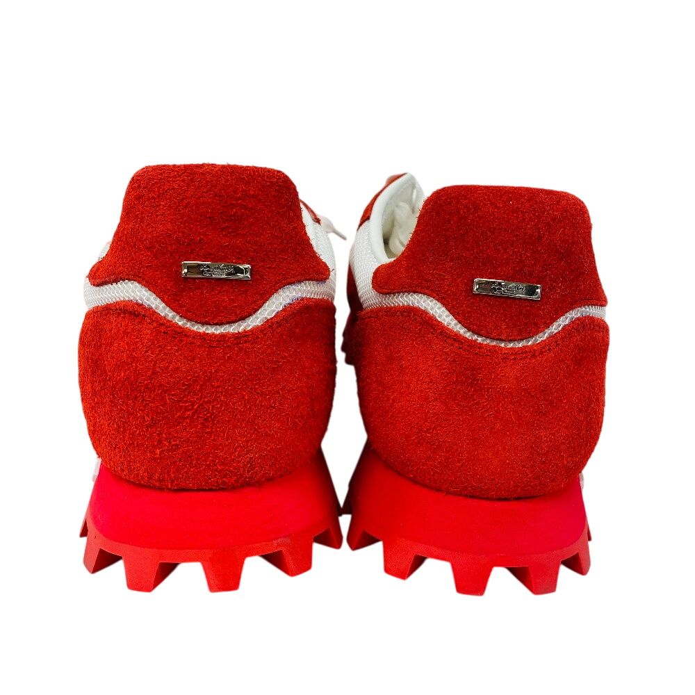 Louis Vuitton LV Runner Line LV Logo Sneakers Red — view 6