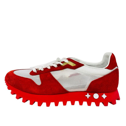 Louis Vuitton LV Runner Line LV Logo Sneakers Red