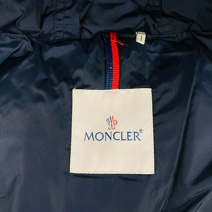 Moncler Vaulogette 00 Wool Down Jacket Navy — view 6